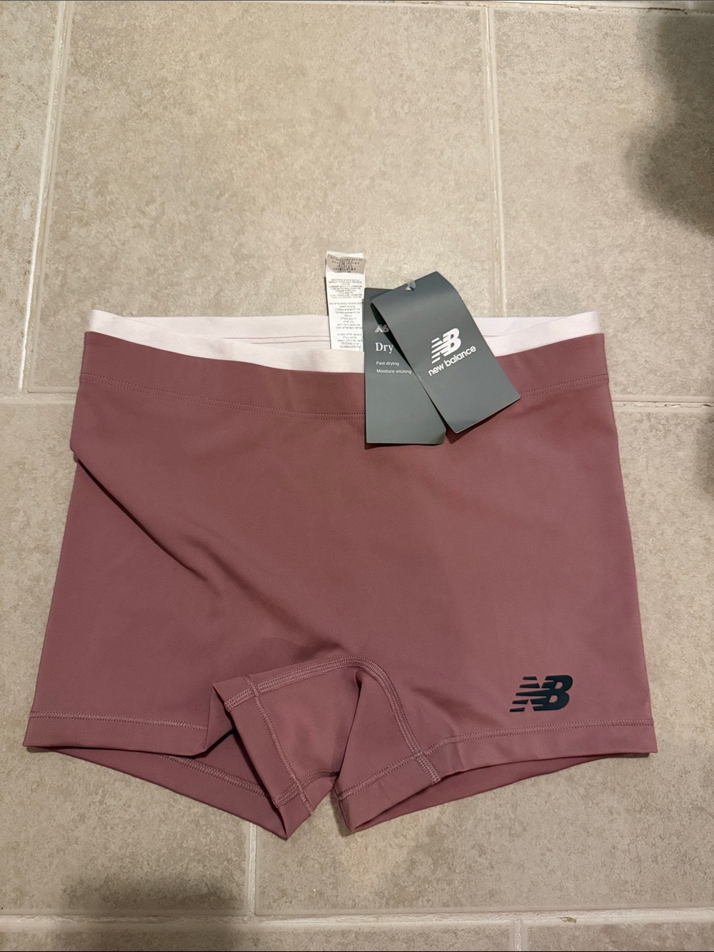 New Balance Women's Dusty Rose Athletic Shorts